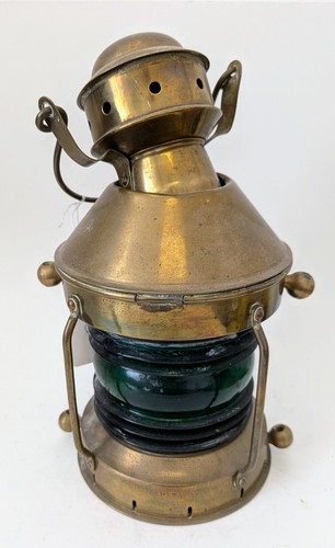 Antique norwegian brass ships - norwegian,