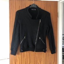 M&S Knitted Bomber Jacket