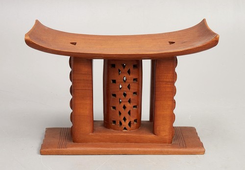 Antique royalty ashanti ghana - antique,