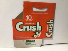 Orange Crush Soda 6 Bottle