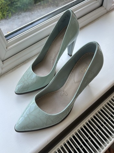 Charks duckegg blue patent - duckegg,