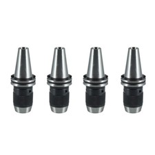 4pcs CAT40 Keyless Drill Chuck