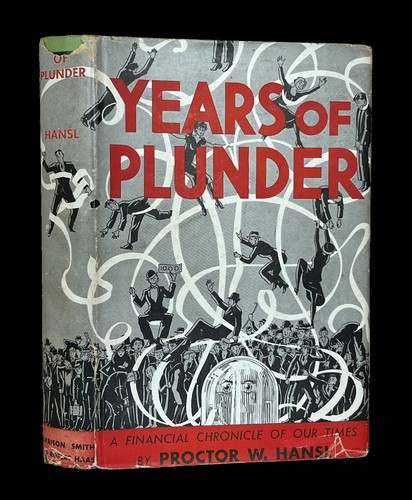 1935 years plunder 1st ed - 1935,