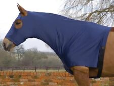 Mark Todd zip up Lycra neck size medium Hood Navy