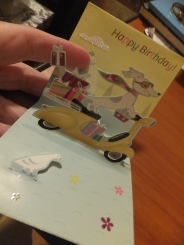 Mini pop greeting card - mini,