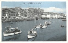 Vintage 1958 Whitby Harbour
