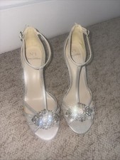 Jenny Packham Women’s Heel Stiletto Shoe UK 4 Evening Wedding