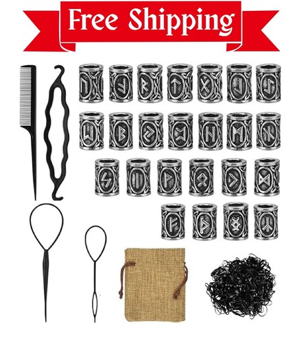 Beard beads for men24 - beard, piece