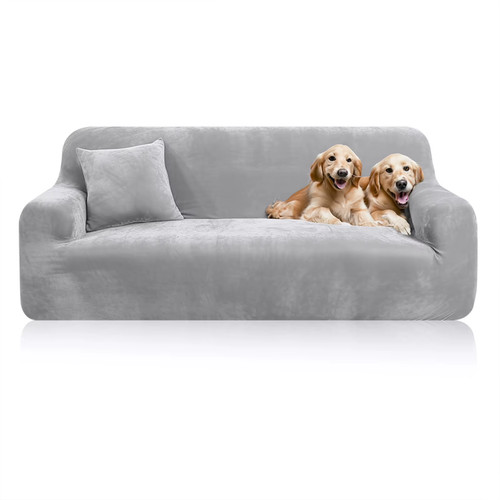 Stretch velvet sofa - stretch,