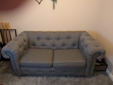 DFS Chesterfield Dark Grey