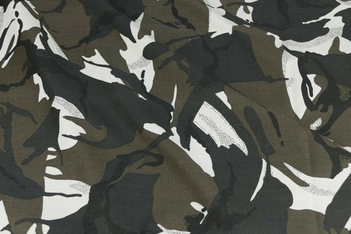 Camo cotton drill disruptive - camo,