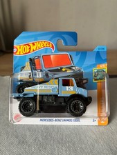 Hot Wheels 2023 K Case Mercedes-Benz Unimog 1300L Blue Colour HW Haulers New