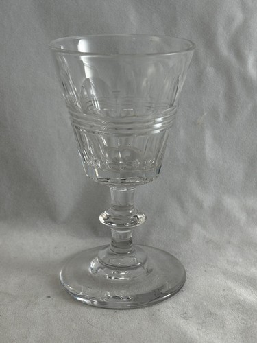 Antique c19th clear - clear, blown