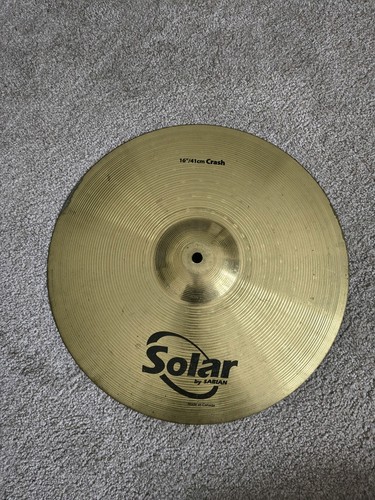 Sabian solar crash - crash,
