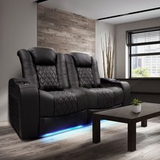 Valencia Tuscany Black Leather