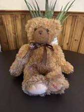 Authentic Hamleys Teddy Bear With Brown Collar - 16 Inch Immaculate Condition