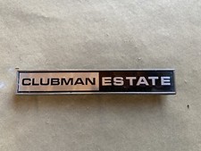 MINI CLUBMAN ESTATE BOOT BADGE