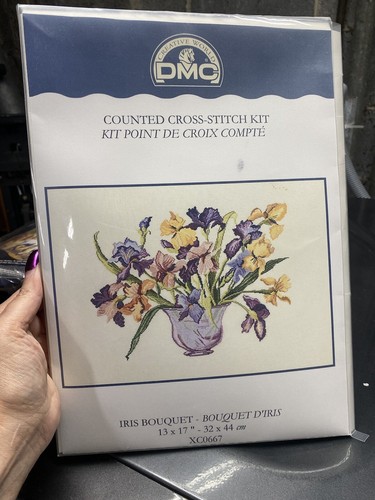 Dmc iris bouquet - dmc, cross