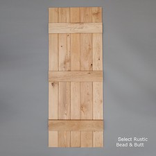 Bead butt solid oak - butt,