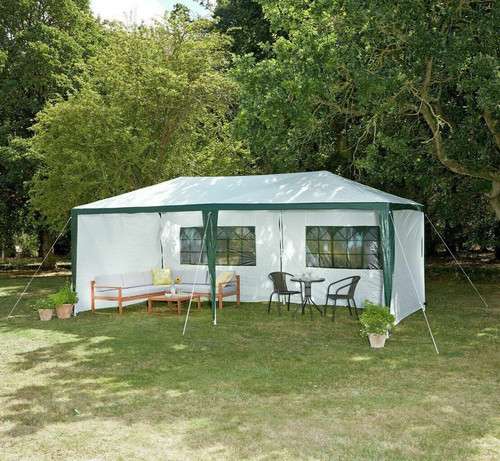 Home gazebo with side - 3m, x
