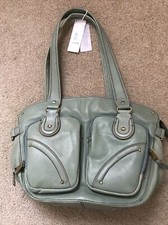 NWT RI2K LAGOON “LUCINDA LARGE SHOPPER” TWIN HANDLE MULTI POCKET TOE BAG (£175)