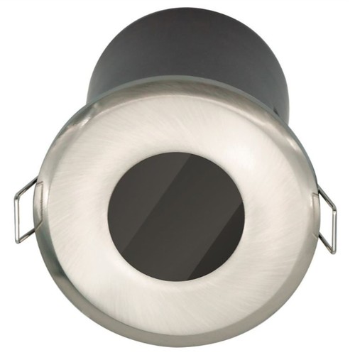Set brushed steel gu10 - 12,