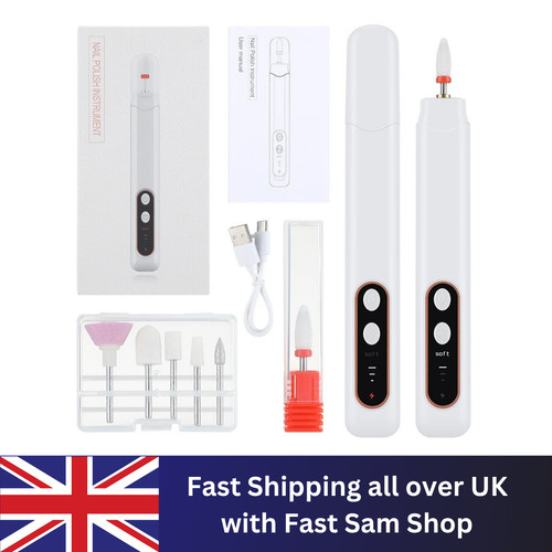 Electric nail file - file, drill
