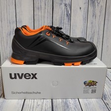 Uvex 2 Low Orange S3 SRC Safety Shoes Work Boots Metal Free Leather UK 9 EU 43