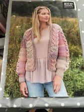 Rico Design Creative Unique Arrogant And Jumper Knitting Pattern