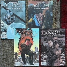 all 4 Angel Blood & Trenches by John Byrne 2009 IDW Comics a Buffy Spinoff Story