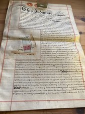 1882 Indenture b/w William Heath of of Anerley & Marienne Bray of Clapham