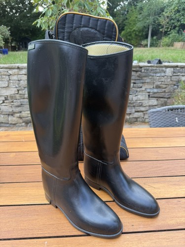 Aigle black riding - black,