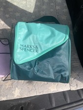Vintage Marks & Spencer PICNIC COOLBAG - Large M&S Cool Bag GREEN 2000s -VGC