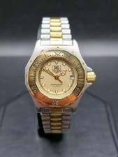TAG Heuer Quartz Watch Professional 3000 200M Ladies Swiss Gold Plated 935.408