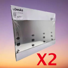 2x IKEA Lonsas Mirror stick on