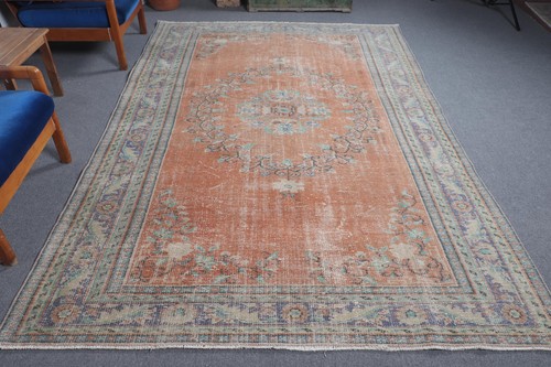 Turkish rug 3x9 ft large - turkish,