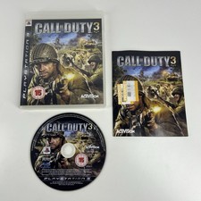 Call of Duty 3 PS3 Game Sony