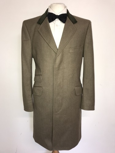 Crombie mens long wool - -,