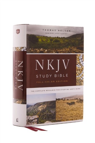Nkjv study bible hardcover - study,