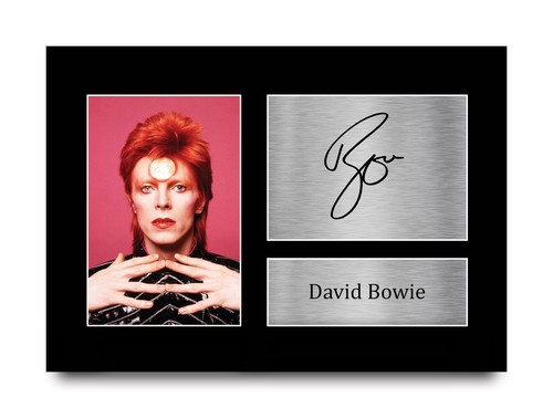 David bowie signed ziggy - david,