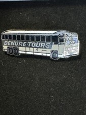 Denure Tour Bus Brooch Pin