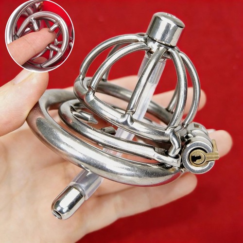 Male chastity device with - male,