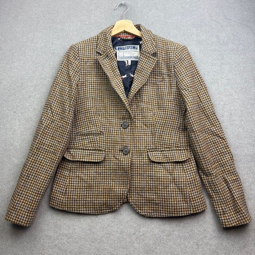 Joules tweed jacket 10 - jacket, uk