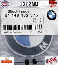 BMW Bonnet Badge 82mm Fits 1 3