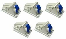 5 x Gewiss GW62477 Angled