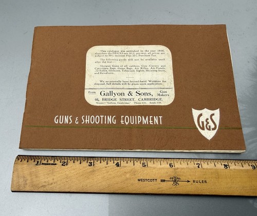Catalogue guns and - guns, shooting