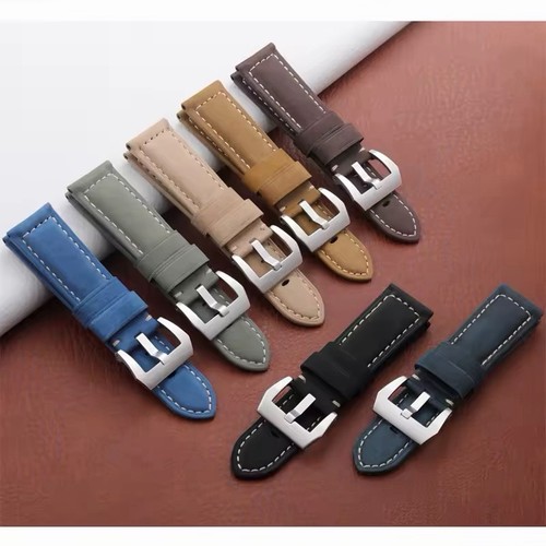 22mm 24mm 26mm matte cowhide - 24mm,