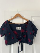 Navy Fuschia Pink Mackintosh