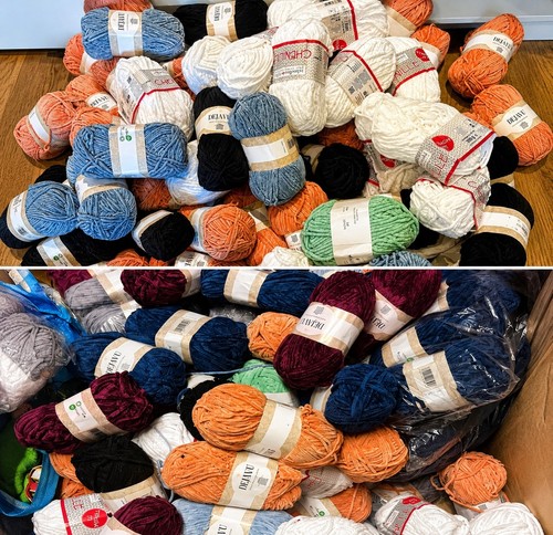 Large bundle mixed - bundle, colour