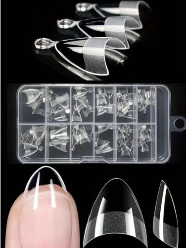 240pcs false nail half cover - nail,